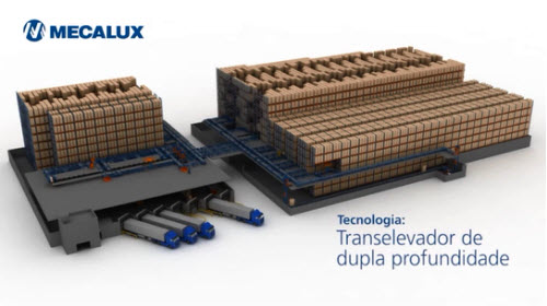 Transelevadores de profundidade dupla: equilíbrio entre capacidade e manipulação Transelevadores de profundidade dupla: equilíbrio entre capacidade e manipulação