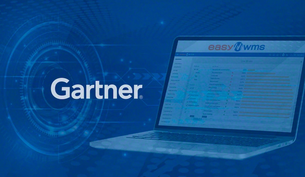 Em 2022 a consultora Gartner incluiu novamente o Easy WMS da Mecalux no Magic Quadrant