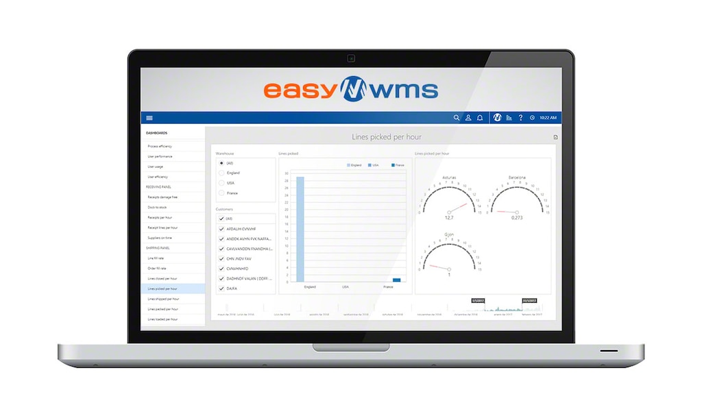 O Easy WMS em sua modalidade SaaS oferece uma interface intuitiva e fácil de usar