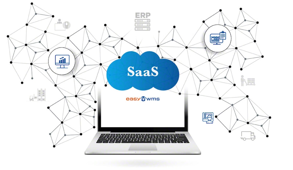O software na modalidade SaaS proporciona uma visibilidade total do estoque