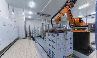 Os robôs de armazém proporcionam velocidade e eficiência às tarefas de armazenamento e preparação de pedidos