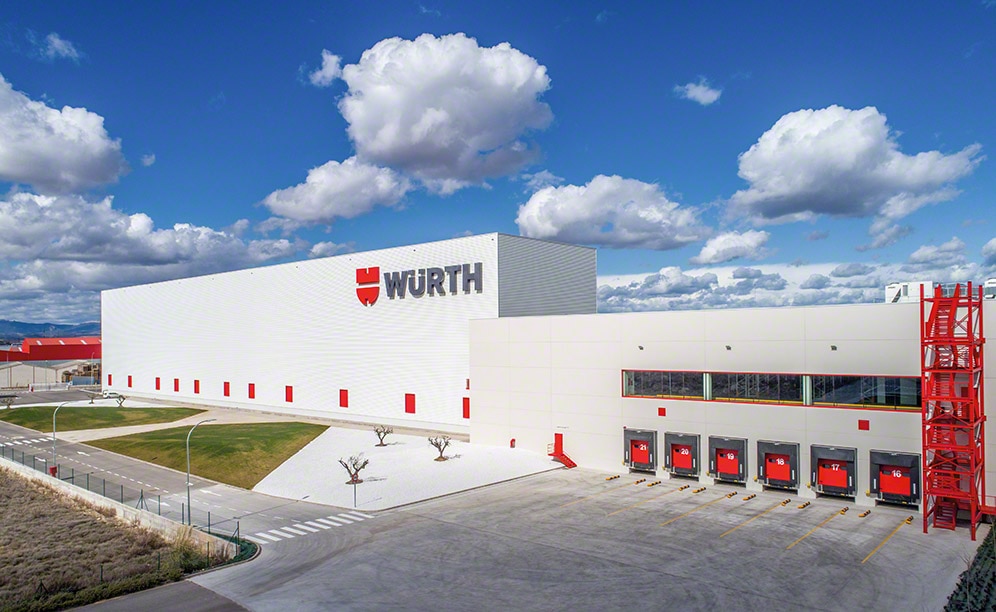 Um armazém chave na mão 100% automatizado para a Würth em La Rioja