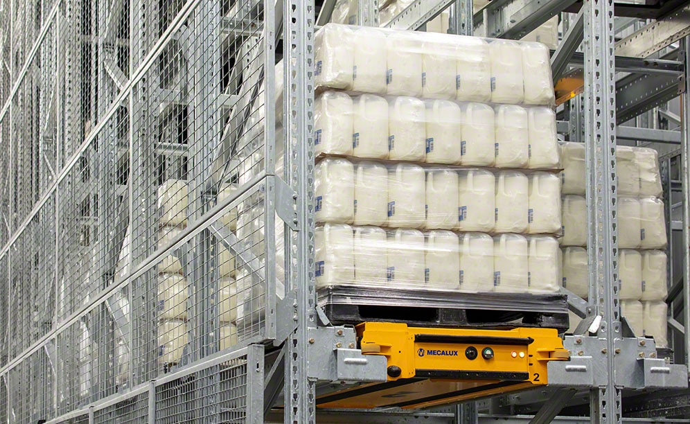 Producers Dairy renovou seu armazém com o sistema Pallet Shuttle