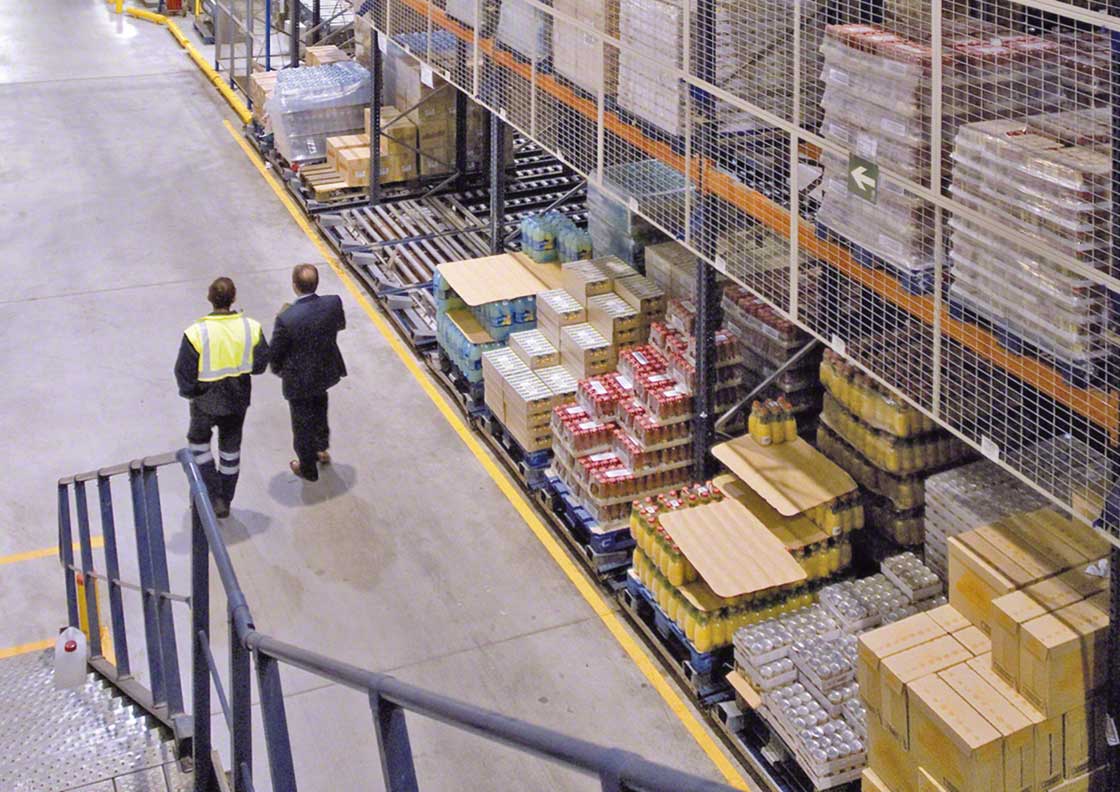 Com dados e informações em tempo real sobre o armazém, as melhorias podem ser aplicadas