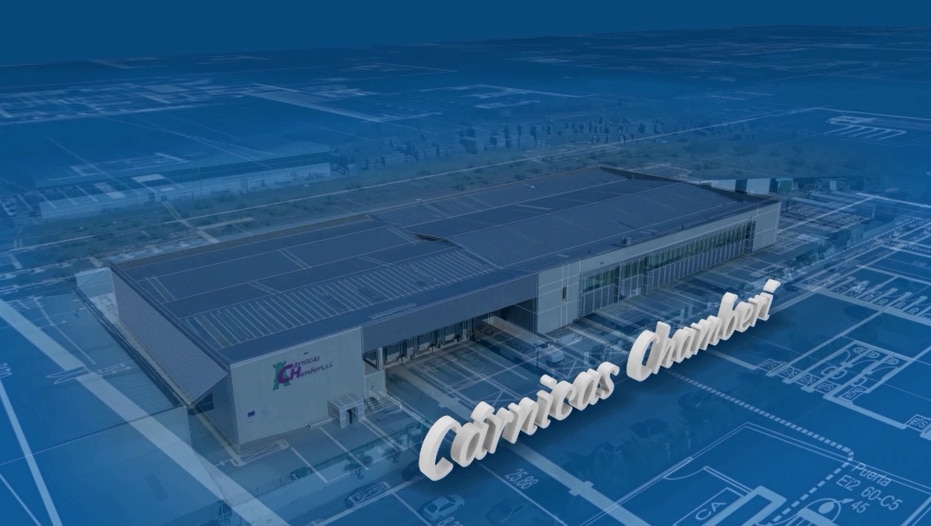 Câmara de congelamento completamente automática da Cárnicas Chamberí