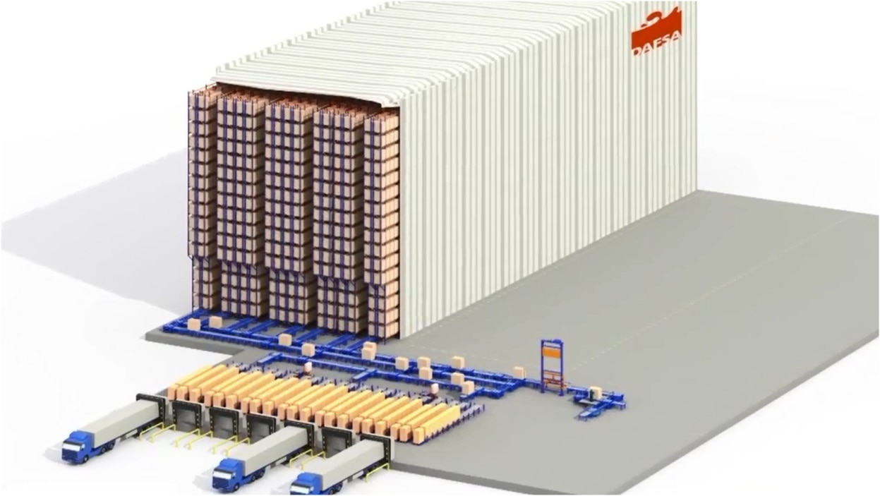 Armazéns autoportantes: Dafsa