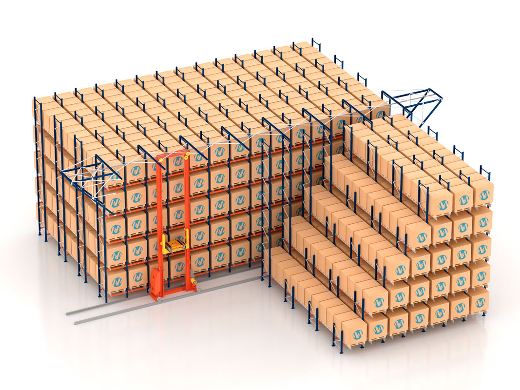 Nova gama de transelevadores, de até 9 metros de altura, para Pallet Shuttle