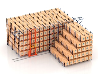 Nova gama de transelevadores, de até 9 metros de altura, para Pallet Shuttle