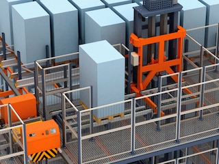 Pallet Shuttle automático com lançadeira: grande capacidade de armazenamento e elevado número de ciclos Pallet Shuttle automático com lançadeira: grande capacidade de armazenamento e elevado número de ciclos