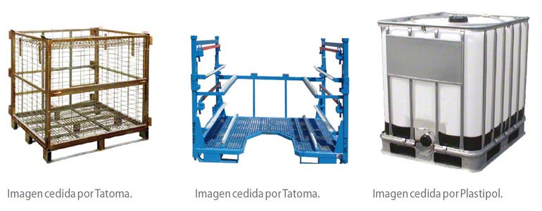 Outros contentores metálicos