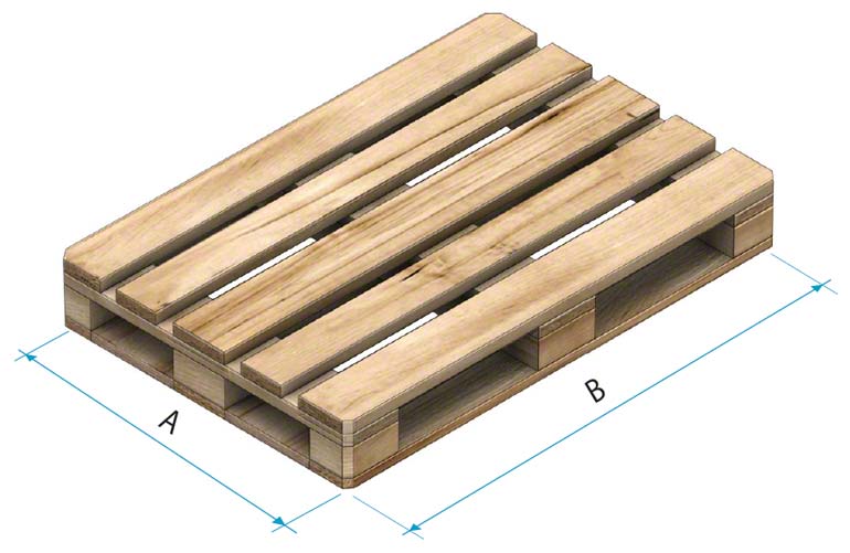 Pallet de madeira tipo 2