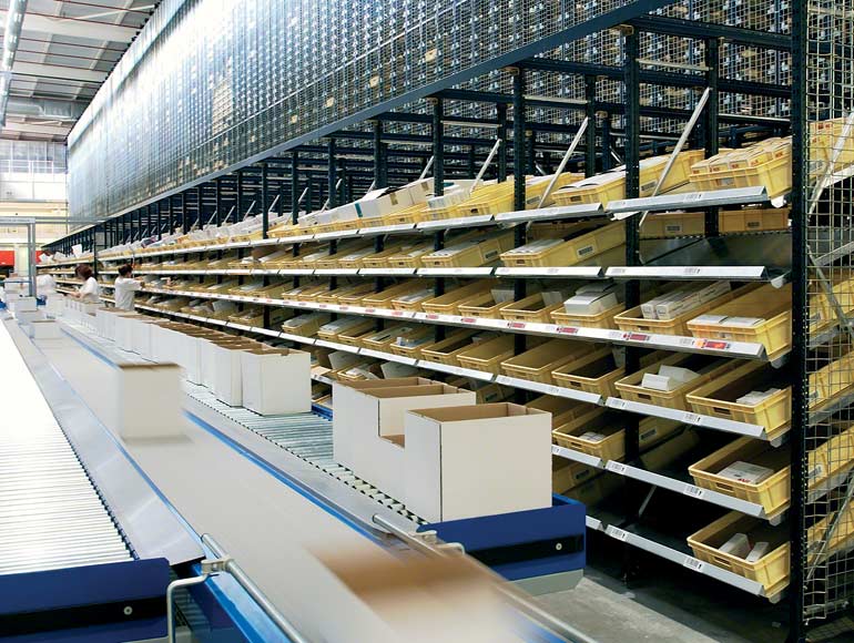 Armazém construído para empresa do setor farmacêutico