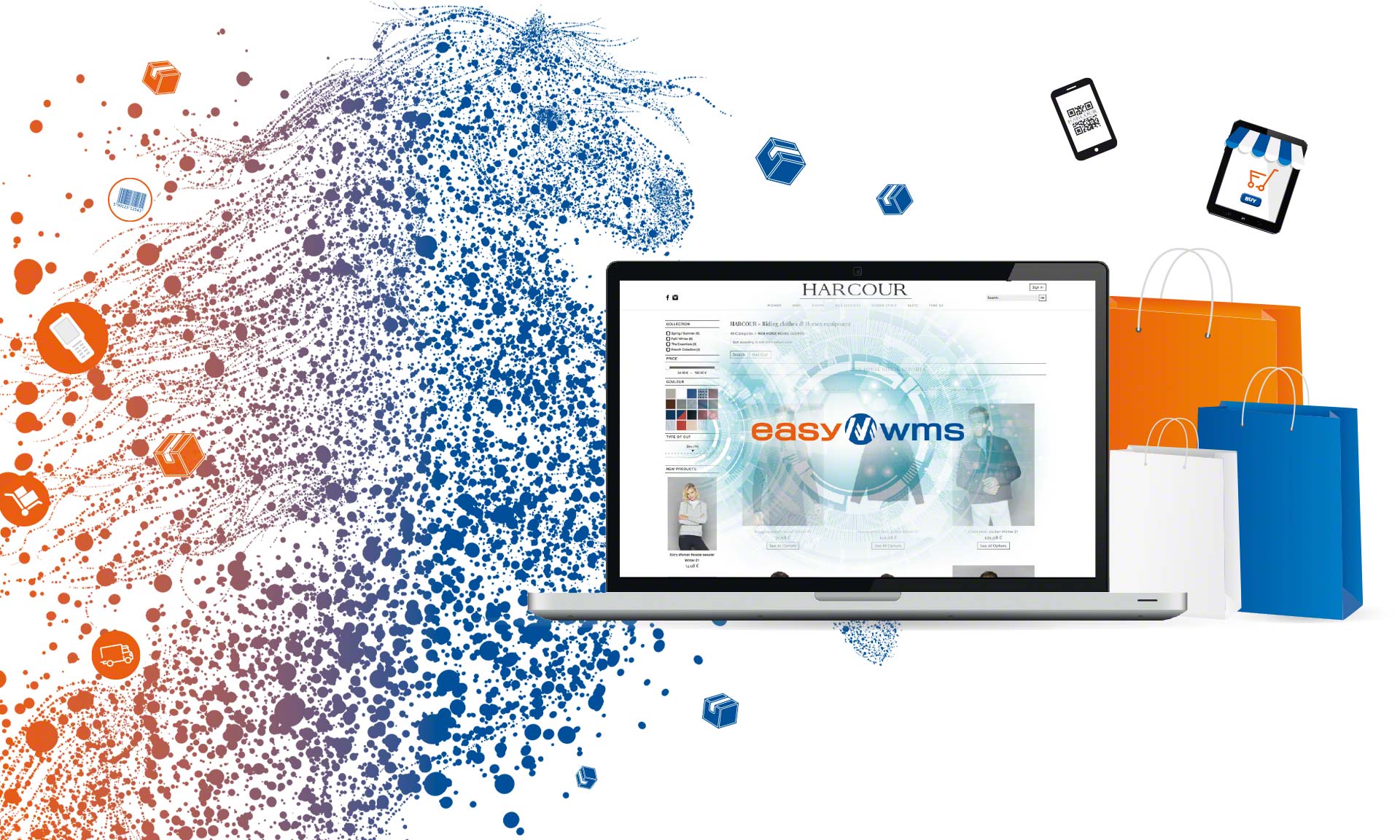 Harcour converte seu armazém de moda equestre em omnichannel Harcour converte seu armazém de moda equestre em omnichannel