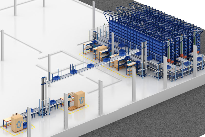 Vins i Licors Grau confirma sua confiança na Mecalux