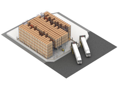 A Pastelaria e Confeitaria Rolo instalará o sistema Pallet Shuttle automático