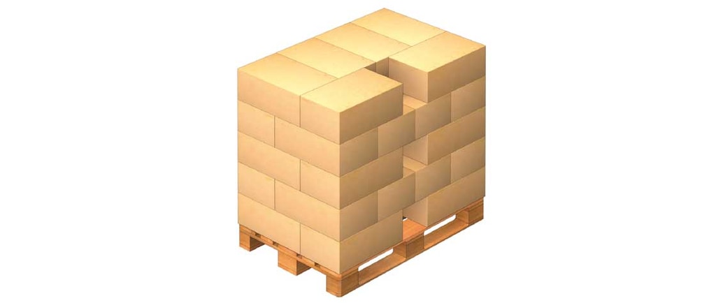 Os paletes são uma plataforma na qual os produtos são agrupados em caixas, sacos ou peças unitárias