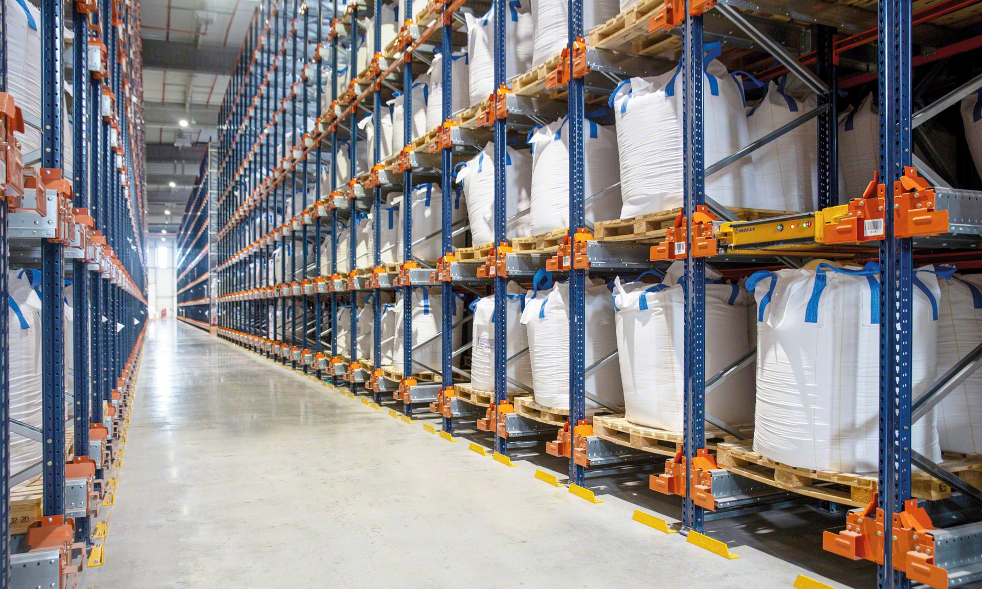 Groupe Bert: mesma capacidade de armazenamento em 73% menos superfície