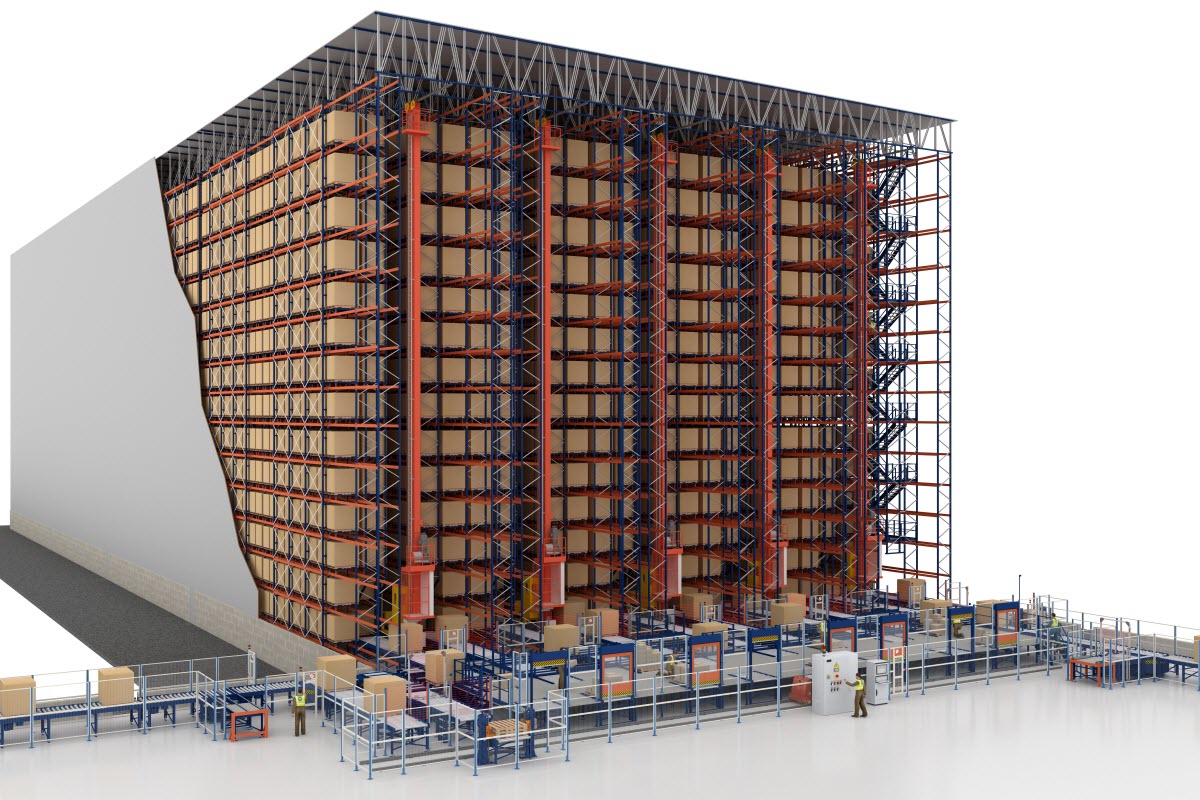 R&S Solutions: sistema automático que aumenta a capacidade de armazenamento de um 3PL