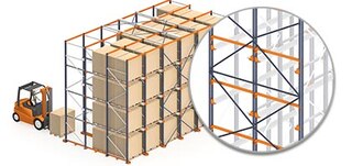 A rigidificação das estruturas compactas pode ser obtida a partir de travamentos posteriores