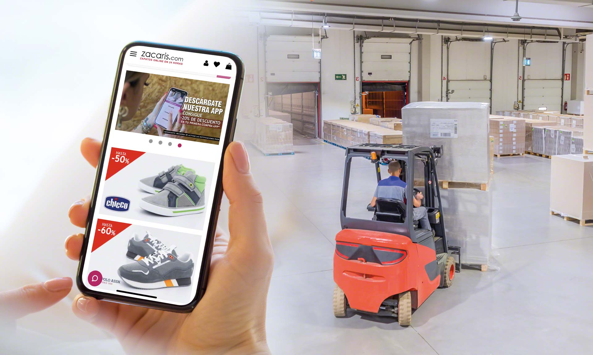 Zacaris otimiza armazém de calçados com digitalização