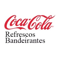 Armazém com bebidas Coca-Cola  Refrigerantes Bandeirantes no Brasil
