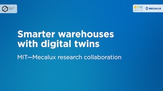 Armazéns mais inteligentes com gêmeos digitais e o Pallet Shuttle Automático 3D
