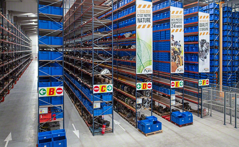 Surplus Motos recicla 10.000 motocicletas por ano com o Easy WMS em seu novo armazém automático