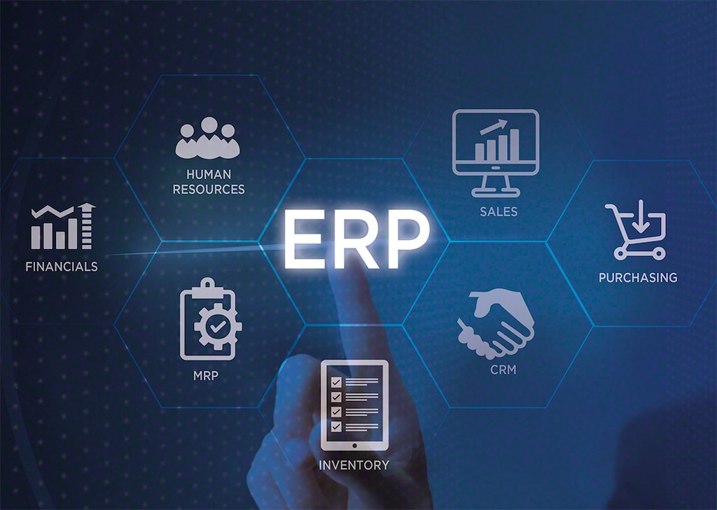 ERP é uma versão modernizada e mais completa do sistema MRP tradicional