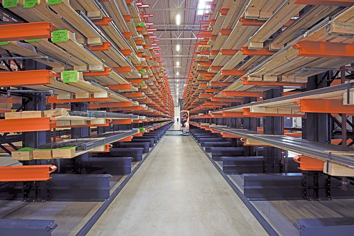 Estante cantilever Estante cantilever