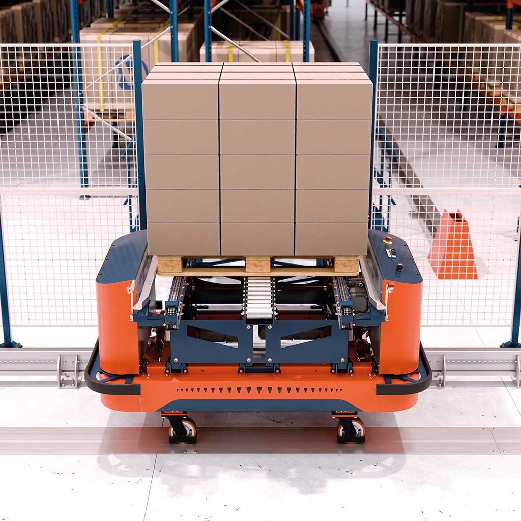 O circuito de transportadores terrestres é projetado segundo as características do espaço