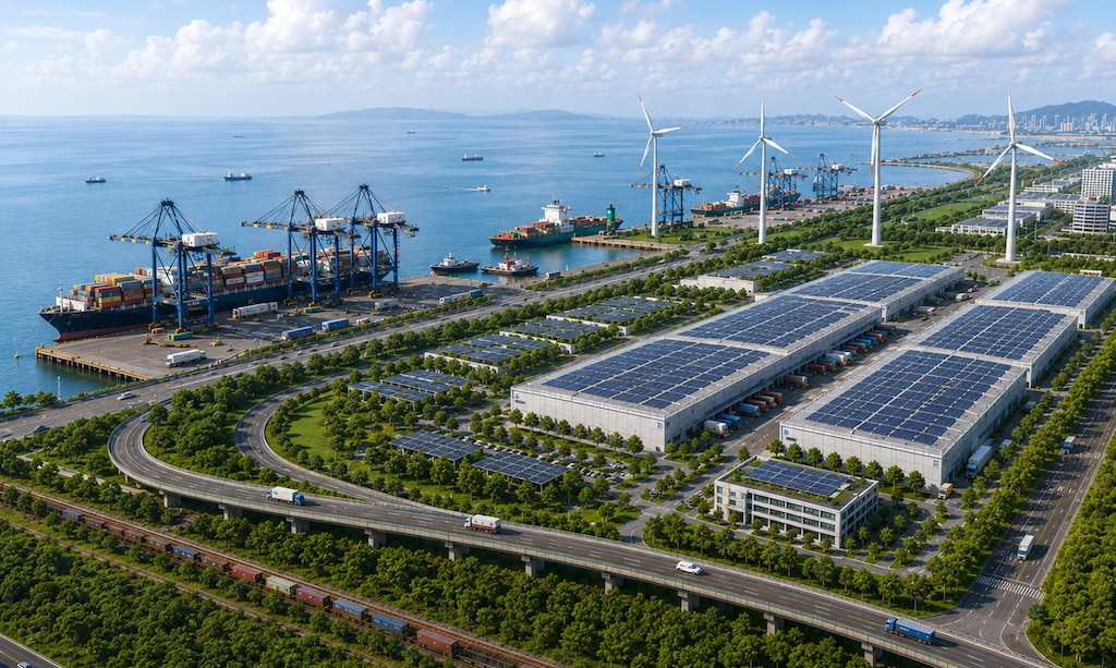 A economia circular impulsiona a cadeia de suprimentos sustentável através da simbiose industrial e da reutilização de recursos