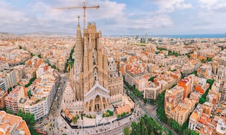 A logística por trás da construção da Basílica da Sagrada Família em Barcelona