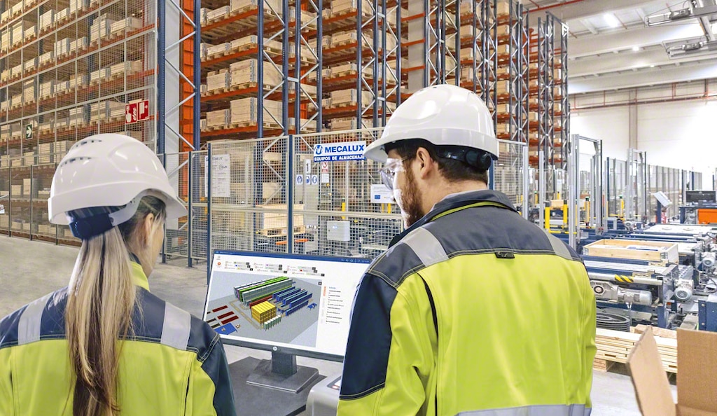 O software de armazéns facilita o gerenciamento avançado do armazenamento de materiais