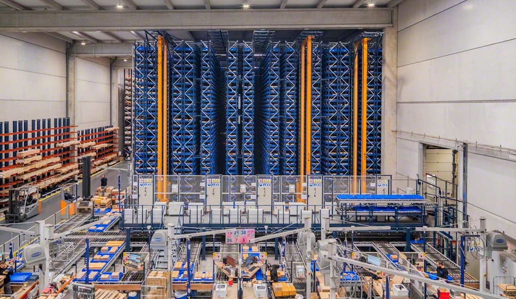 A automação de processos industriais e armazéns melhora a produtividade logística
