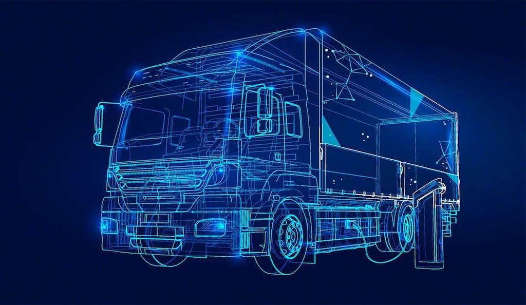Os caminhões elétricos são mais eficientes energeticamente do que os veículos de combustão interna