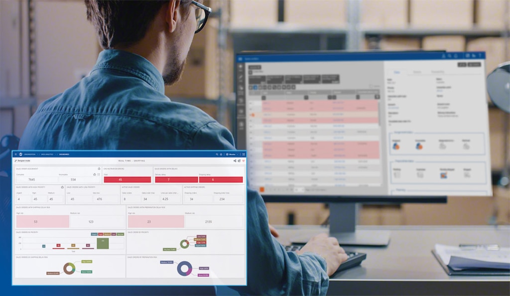 O software Easy DOM é ideal para o click and collect porque coordena armazéns e pontos de coleta