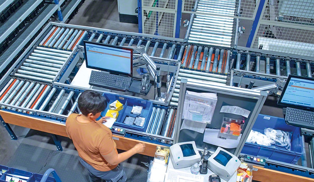 As linhas de pedido por operador são uma métrica útil para calcular a produtividade do armazém