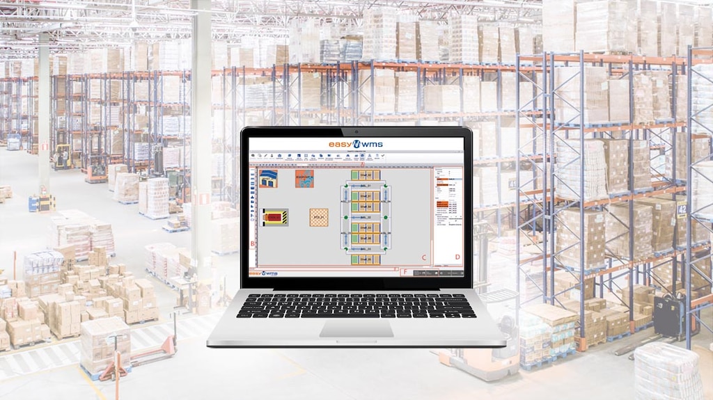 O WMS da Mecalux oferece ferramentas como o Easy Builder ou o Easy Assistant para aplicar a tecnologia dos digital twins