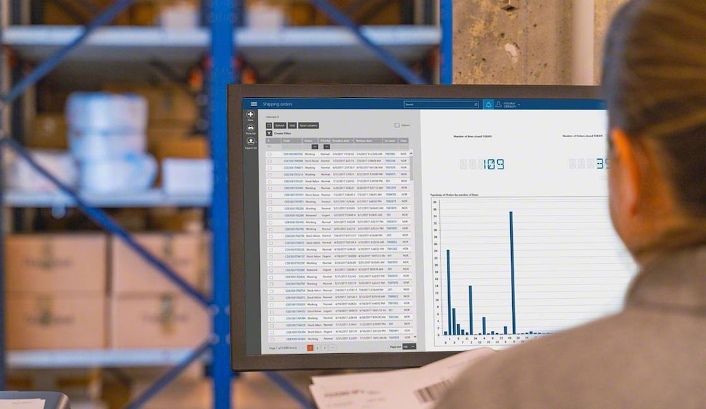 A automação do fluxo de informações simplifica o processo de identificar os produtos com baixa rotatividade