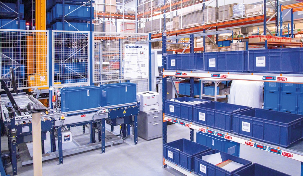 O novo armazém automático da empresa belga TAL confiou no Easy WMS para coordenar toda a operação da instalação