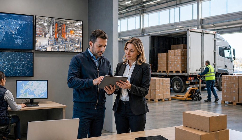 A implantação da inteligência artificial na logística envolve importantes desafios