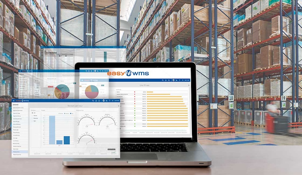 O módulo Supply Chain Business Intelligence do Easy WMS permite antecipar-se às interrupções na cadeia de suprimentos