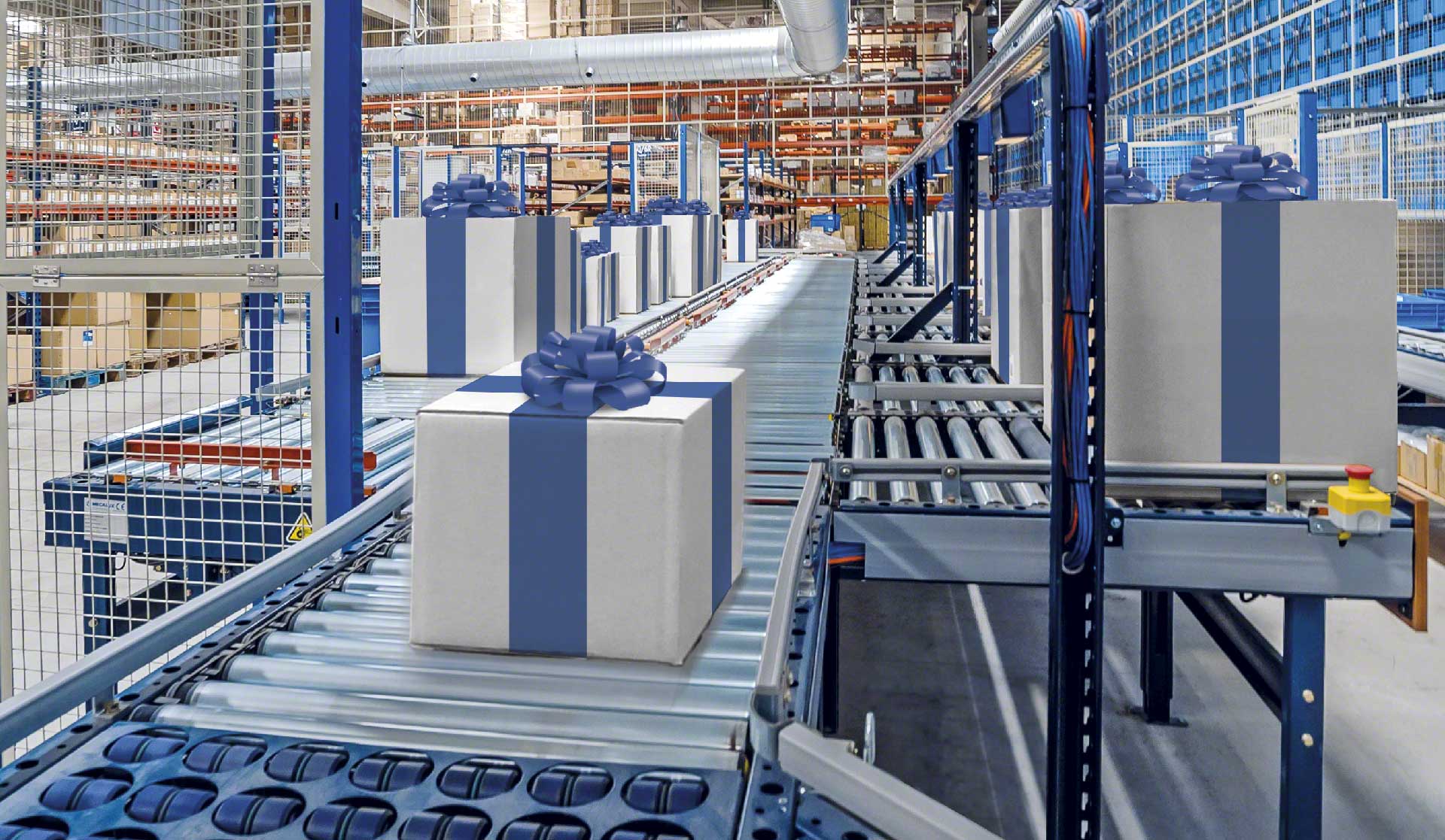 A logística no Natal se caracteriza por um aumento significativo na preparação de pedidos