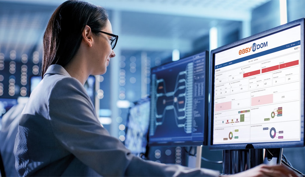 Um sistema de gerenciamento de armazém facilita a coordenação do estoque multinível entre diferentes centros e pontos da rede