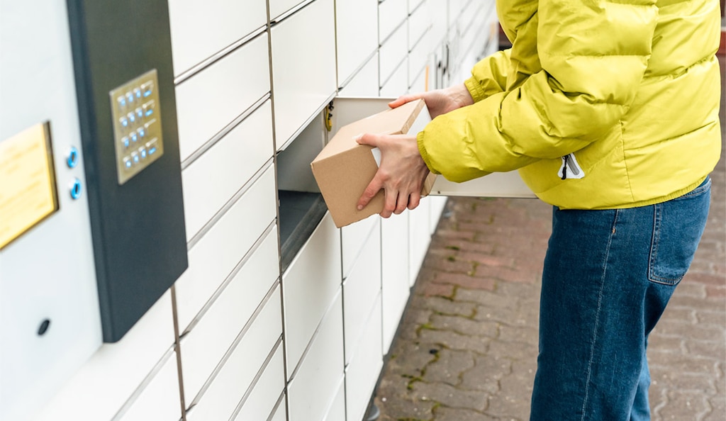 O ponto de conveniência oferece aos clientes uma maior flexibilidade no recebimento e devolução dos pedidos