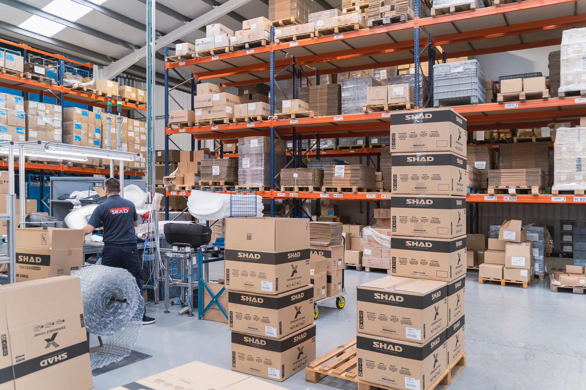 O processamento de pedidos flexível expedir a partir de qualquer armazém O processamento de pedidos flexível expedir a partir de qualquer armazém