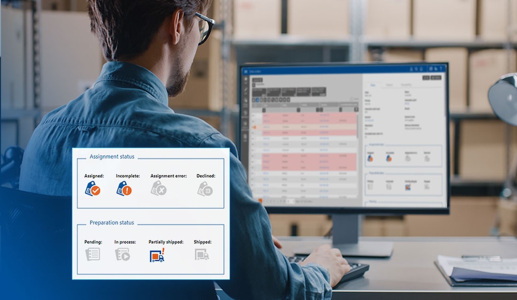 Um software de roteamento de ordens centraliza o gerenciamento da cadeia de suprimentos