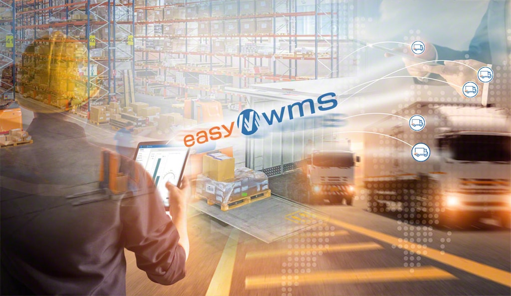 O software de gerenciamento Easy WMS otimiza as diferentes fases da outbound logistics