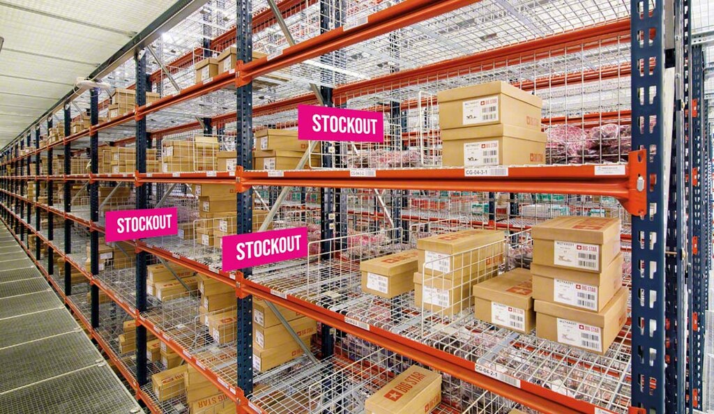 Um estoque pouco preciso e erros no planejamento podem provocar um stockout