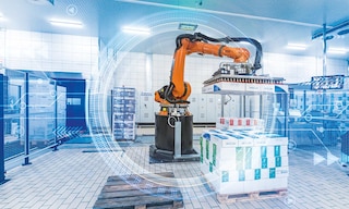 Os diferentes tipos de robôs industriais de armazém aumentam a eficiência e reduzem os erros logísticos